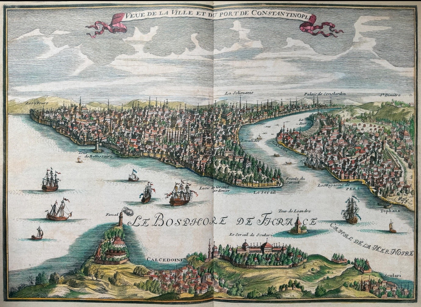Şekil 2 : İstanbul Haritaları 1422 – 1922, Ayşe Yetişkin Kubilay